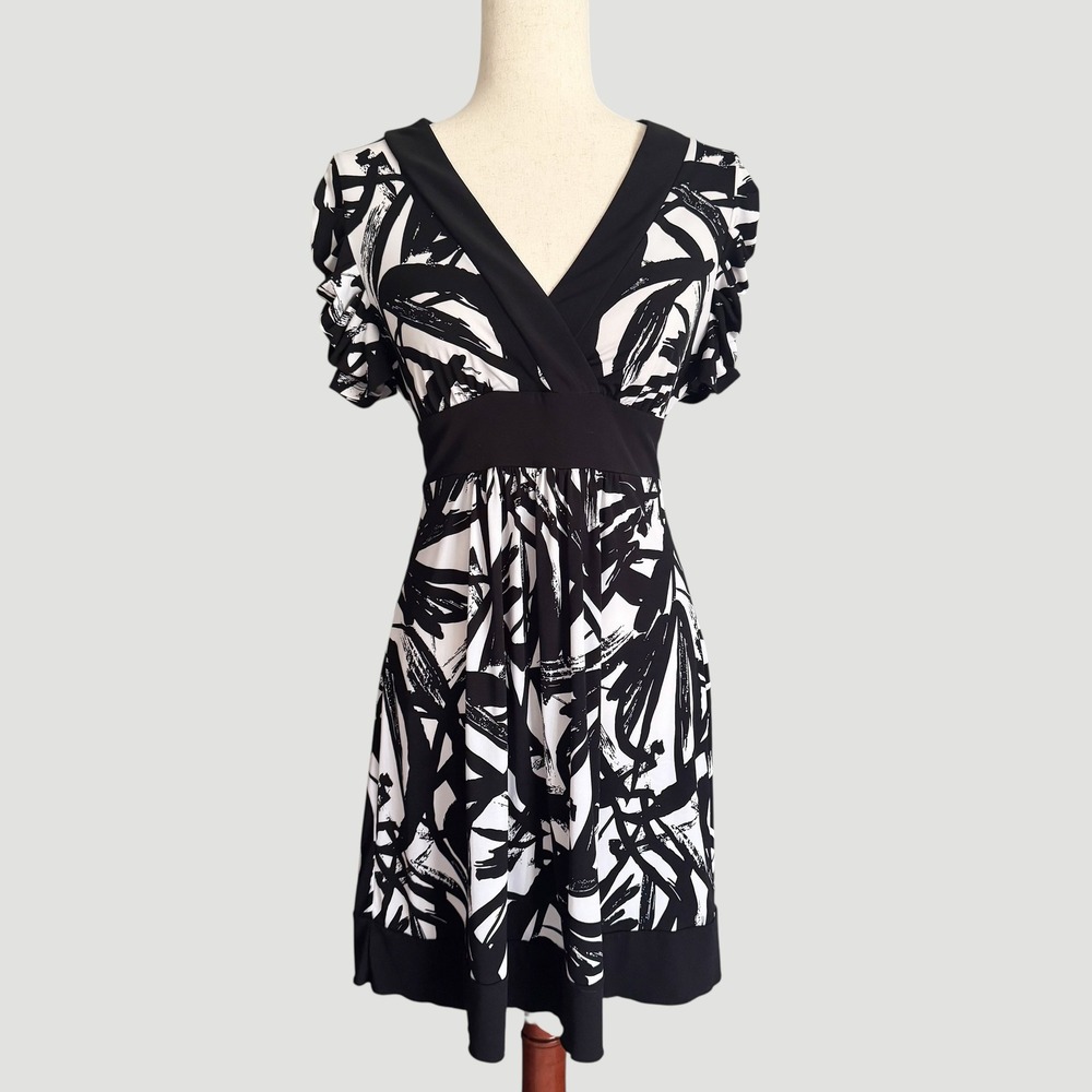 Byer California Womens Empire Waist Dress Retro Y2K Babydoll Sz. Medium